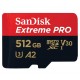 Cartão de Memória Micro SD Sandisk Ultra 512GB / C10 - (SDSQXCD-512-GN6MA)