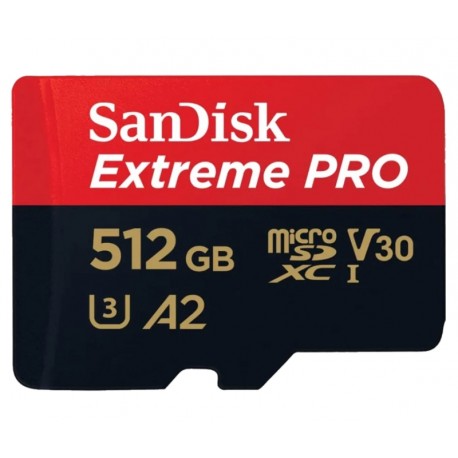 Cartão de Memória Micro SD Sandisk Ultra 512GB / C10 - (SDSQXCD-512-GN6MA)