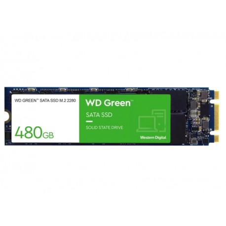 SSD M.2 Western Digital Green 480GB / 2280 SATA 3 - (WDS480G3G0B)