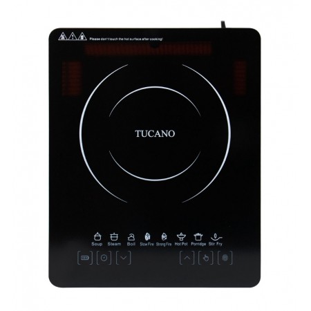 Cocina Eléctrica Tucano TC-2200 - 2200W - 1 Boca - Inducción - 220V - Negro