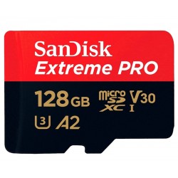 Tarjeta de Memória Micro SD Sandisk Extreme Pro 128GB / 200MBS (SDSQXCD-128G-GN6MA)