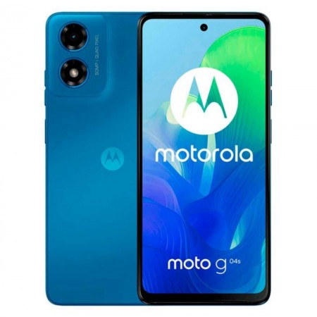 Celular Motorola Moto G04 XT-2421-3 128GB /4GB RAM /Dual SIM /Tela 6.56 /Cam 16MP - Azul