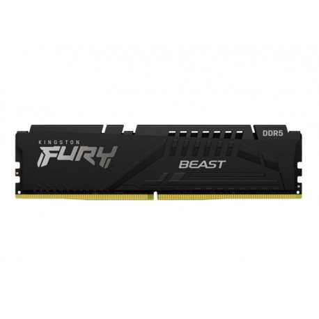Memória RAM Kingston Fury Beast 16GB / DDR5 / 5600 MHz / 1x16 - Negro (KF556C40BB-16)