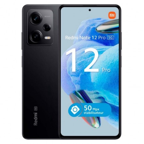 Celular Xiaomi Redmi Note 12 Pro 5G 128GB /8GB RAM /Dual SIM / 6.67 /50MP - Negro (Chinês)