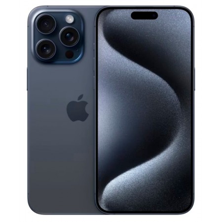 Celular Apple iPhone 15 Pro Max A2849 512GB eSIM Tela 6.7" / Câm 48MP - Blue Titanium