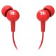 Auricular JBL C100SI / con Cable - Rojo