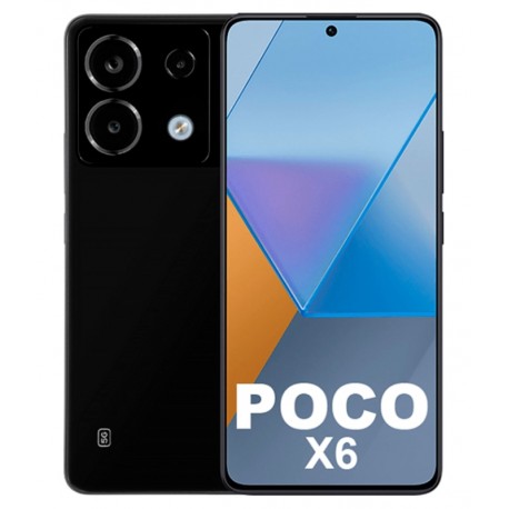 Celular Xiaomi Poco X6 5G /256GB /12GB RAM /Dual SIM /6.67 /4K /Cam 64MP - Negro(Global)