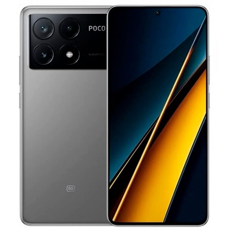 Celular Xiaomi Poco X6 Pro 5G 512GB /12GB RAM /Dual SIM / 6.67 /Cam 64MP - Gris(Global)