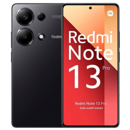 Celular Xiaomi Redmi Note 13 Pro 4G /256GB /8GB RAM /DS /6.67 /Cam 200MP - Negro (Global)