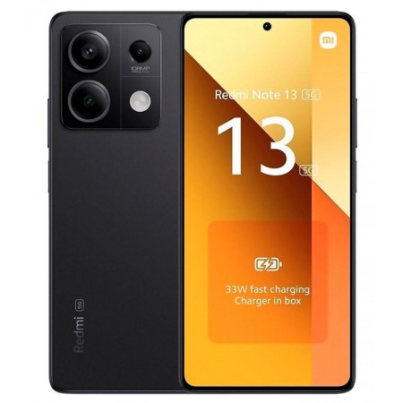 Celular Xiaomi Redmi Note 13 5G /256GB /8GB RAM /Dual SIM /6.67 /Cam 108MP- Preto(Global)