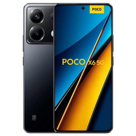 Celular Xiaomi Poco X6 5G 512GB /12GB RAM /Dual SIM /6.67 /Cam 64MP /4K- Negro (Global)