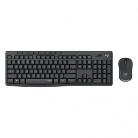 Mouse e Teclado Logitech MK295 Wireless / Espanhol - Preto (920-009792)