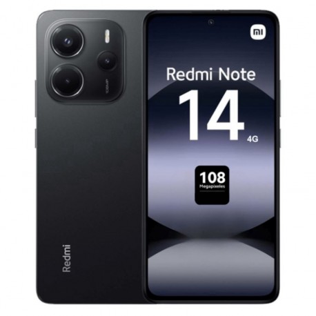 Celular Xiaomi Redmi Note 14 4G 256GB /8GB RAM /Dual SIM /6.67 /108MP - Black (Global)