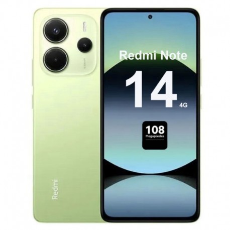 Celular Xiaomi Redmi Note 14 4G 256GB /8GB RAM /Dual SIM /6.67 /108MP - Green (Global)