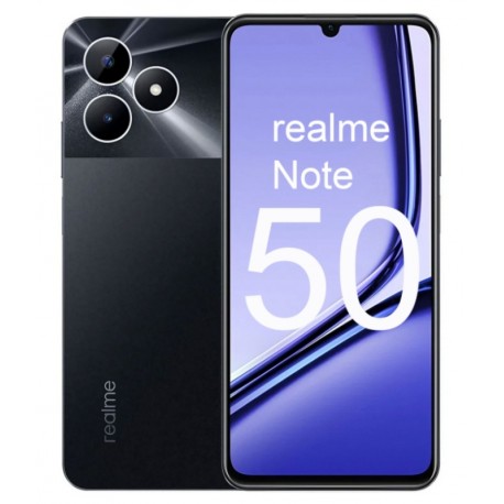 Celular Realme Note 50 RMX3834 128GB /4GB RAM /Dual SIM /Tela 6.74 /Cam 13MP- Black(Anatel