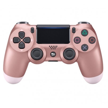 Control Play Game Dualshock 4 Sem Fio para PS4 - Steel Rose Gold