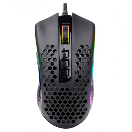 Mouse Gamer Redragon Storm M808 RGB 12400 DPI USB - Negro