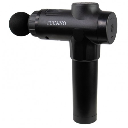 Masajeador Eléctrico Tucano Vibrating Fascia Gun TC-8821 - 24W - Recargable - Negro