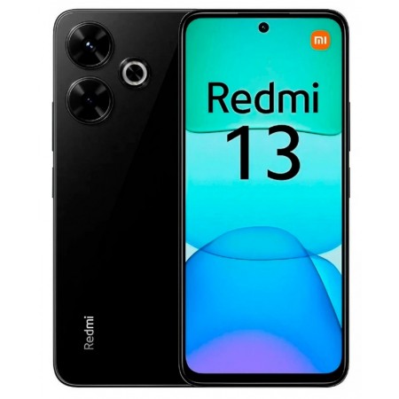 Celular Xiaomi Redmi 13 256GB /8GB RAM /Dual SIM /Tela 6.79 /Cam 108MP - Negro