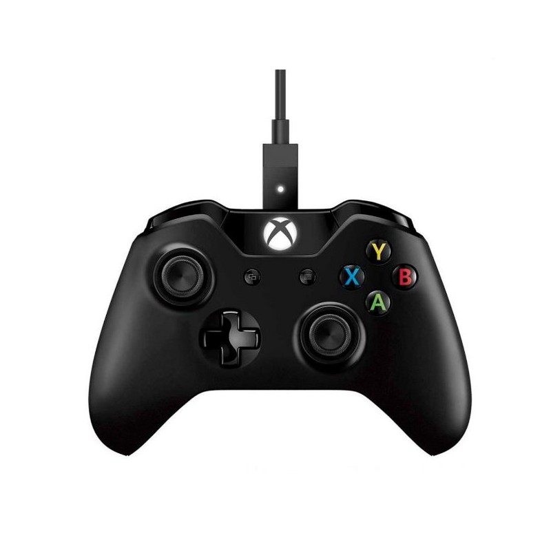 CONTROL XBOX ONE S WIRELESS COM CABO PRETO Super Games