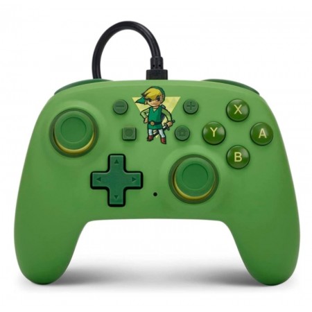 Control PowerA Enhanced Wired Zelda Toon Link para Nintendo Switch - PWA-A-06231