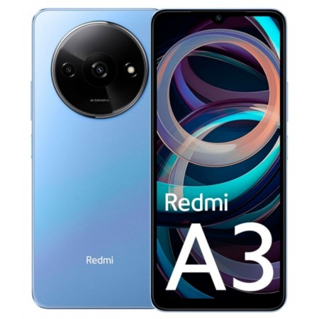 Celular Xiaomi Redmi A3 128GB /6GB RAM /Dual SIM /Tela 6.71 /Cam 8MP- Azul (India)