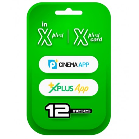 Cartão de Ativação in Xplus Card IPTV Xplus App + Cinema App - 12 meses