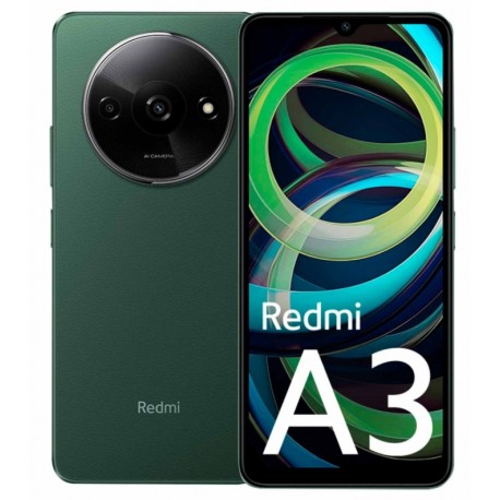 Celular Xiaomi Redmi A3 64GB /3GB RAM /Dual SIM /Tela 6.71 /Cam 8MP - Verde (India)