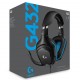 Headset Gamer Logitech G432 - Negro (981-000769)