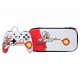 Controle PowerA Wired Super Mario Fireball para Nintendo Switch + Case - PWA-A-02251