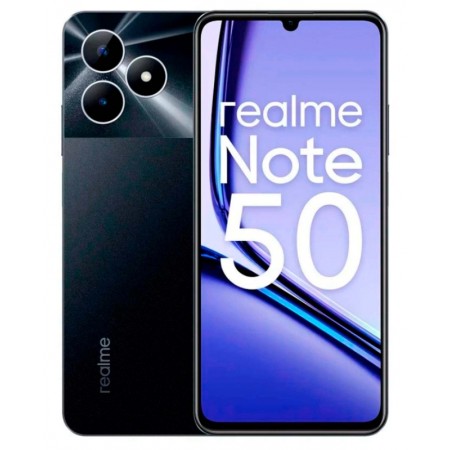 Celular Realme Note 50 RMX3834 256GB /4GB RAM /Dual SIM /Tela 6.74 /Cam13MP- Negro(Anatel)