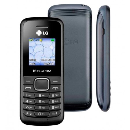 Celular LG B220A 3G 32MB 32MB RAM Dual SIM Tela 1.45" - Preto