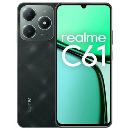 Celular Realme C61 RMX3930 128GB /4GB RAM /Dual SIM /Tela 6.74 /NFC /Cam 50MP - Dark Green