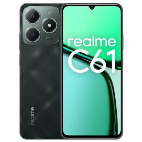 Celular Realme C61 RMX3930 256GB /6GB RAM /Dual SIM /Tela 6.74 /NFC /Cam 50MP- Dark Green