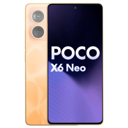 Celular Xiaomi Poco X6 Neo 256GB /12GB RAM /Dual SIM /Tela 6.67 /Cam 108MP- Laranja(India)