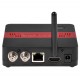 Receptor Cinebox Fantasia Pro Wi-Fi - Negro Rojo