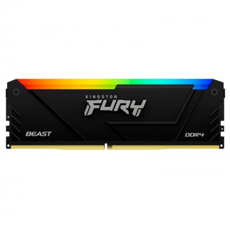 Memória RAM Kingston Fury Beast RGB 16GB DDR4 3200 MHz - KF432C16BB2A/16