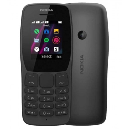 Celular Nokia 110 TA-1192 4G /Dual SIM /Tela 1.77 - Negro