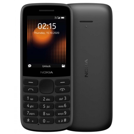 Celular Nokia 215 4G TA-1284 Tela 2.4¨ Dual SIM - Black