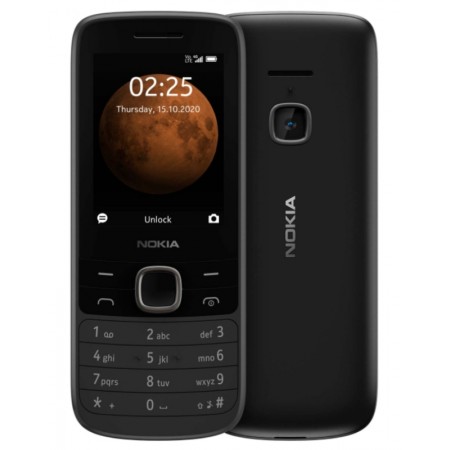 Celular Nokia 225 4G TA-1279 Tela 2.4¨ Dual SIM - Black