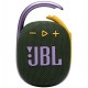 Caixa de Som JBL Clip 4 - Verde e Roxo