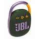 Caixa de Som JBL Clip 4 - Verde e Roxo