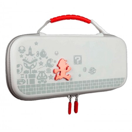 Estuche Protectora Hori Running Mario para Nintendo Switch - Gris (PWA-A-2408)