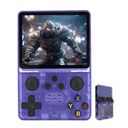 Consola Game Portatil R35S Resolution Screen High 640*480/DDR3L /15000 Juegos- Transparent