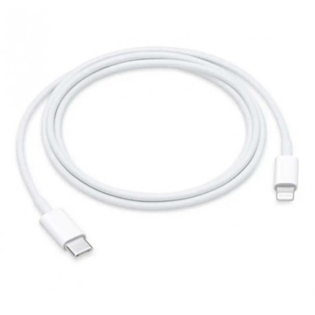 Cable Apple MUQ93ZE/A USB-C Lightning 1 Metro - Blanco (Original)