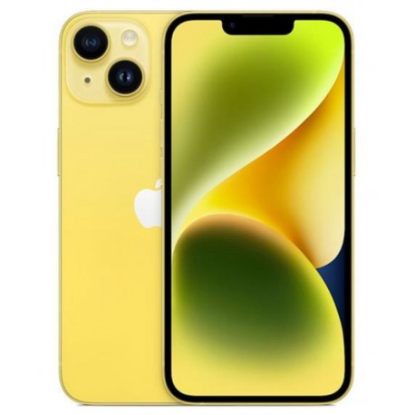 Celular Apple iPhone 14 A2649 128GB / 6.1 / Cam 12MP - Yellow (eSIM)