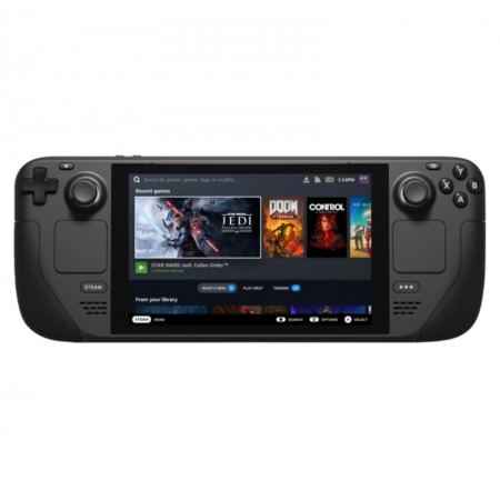 Consola Portátil Valve Steam Deck 64GB /7 /Wi-Fi /Bluetooth- Preto(Recondicionado Fabrica)