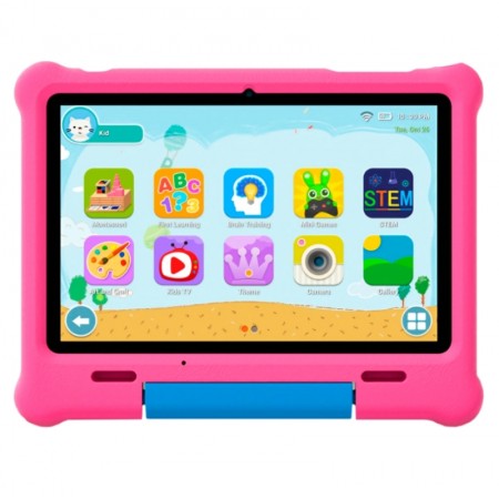 Tablet G-TIDE Klap T1 Kids Tela 10.1" 32GB 2GB RAM - Negro + Capita Rosado