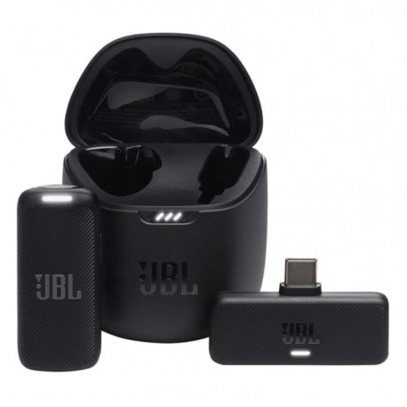 Microfone Sem Fio para Smartphone JBL Quantum Stream USB-C - Preto