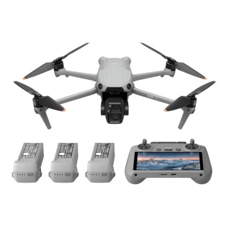 Drone DJI Air 3S Fly More Combo RC2 - (3 Baterias) (Com Tela)